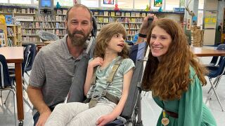 Diane and Ronald Davis at Buckhorn Elementary