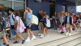 Students at Adum Magnet School in Hillsborough County