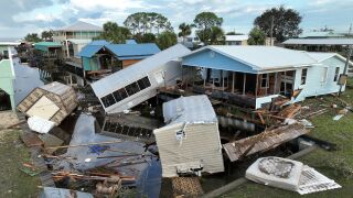 Hurricane Idalia damage