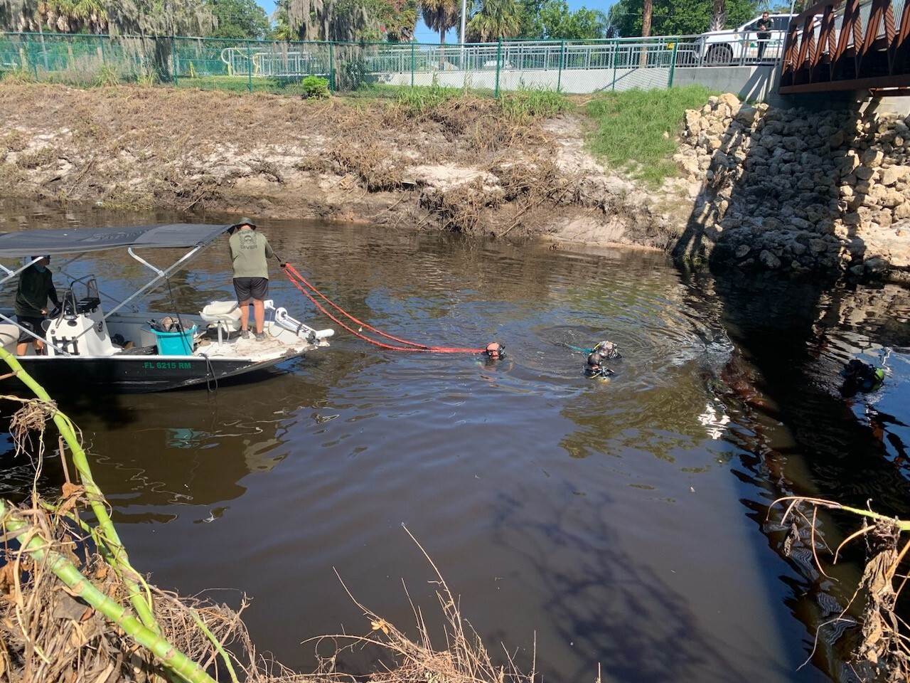 Missing person search Phillippi Creek