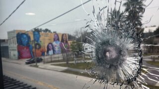 The aftermath of a shooting in West Tampa