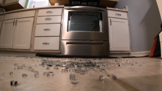 Shattered Oven Door