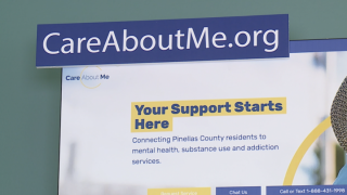 Care About Me: Connecting Pinellas County residents to mental health, substance use, and addiction services.