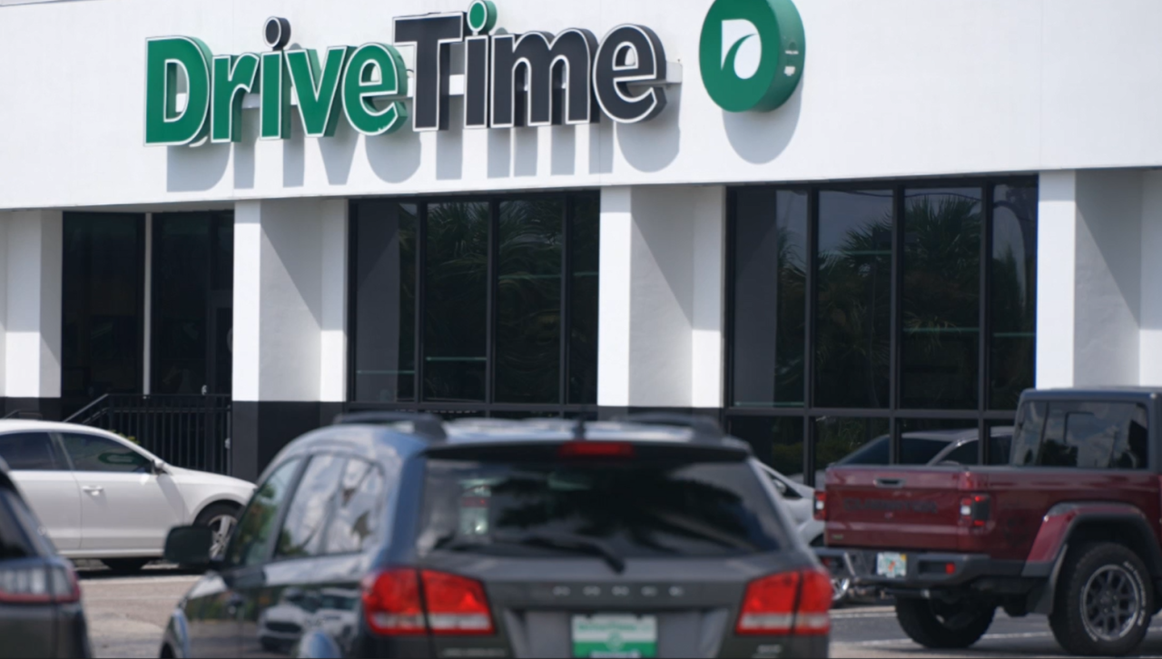 DriveTime used car dealership where Destiny bought her 2020 Chevy Malibu last year