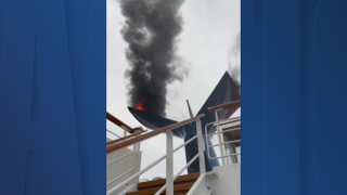 Carnival cruise ship fire