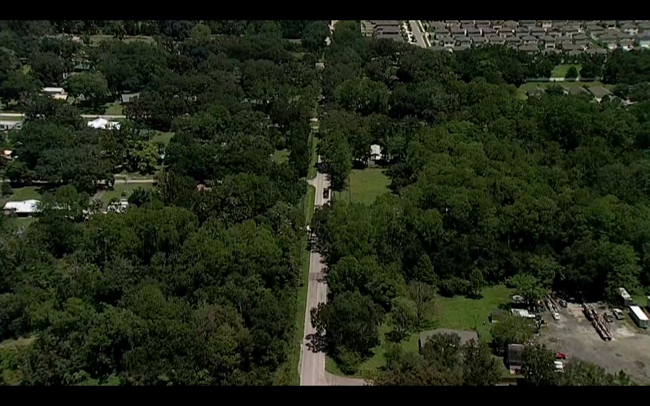 Vandine Road from above