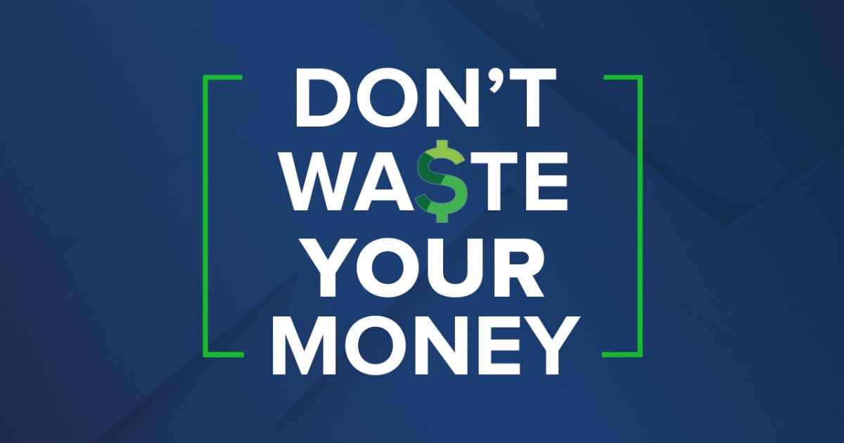 Don't Waste Your Money logo